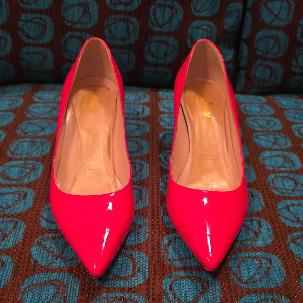Kate Spade Vibrant Pink Heels